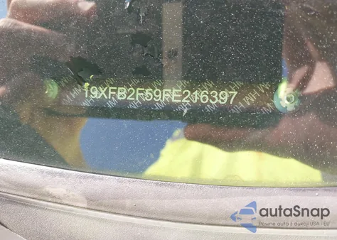 2015 Honda Civic Lx z USA, uszkodzony, nr VIN 19XFB2F59FE216397